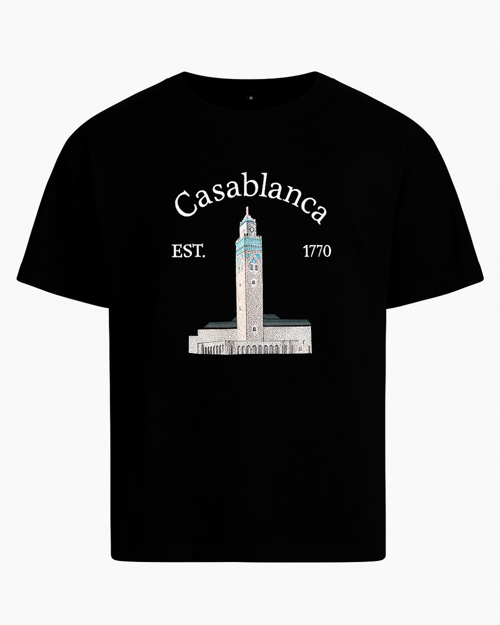 T-shirt unisexe brodé Casablanca
