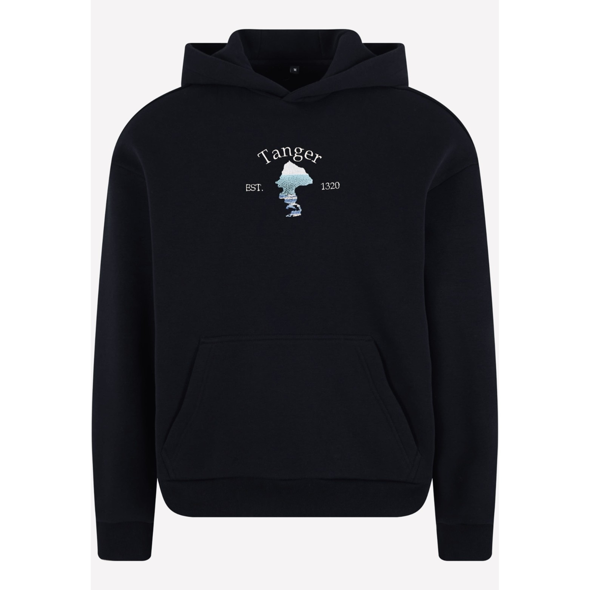 Sweat brodé Tanger – Unisexe, coton bio