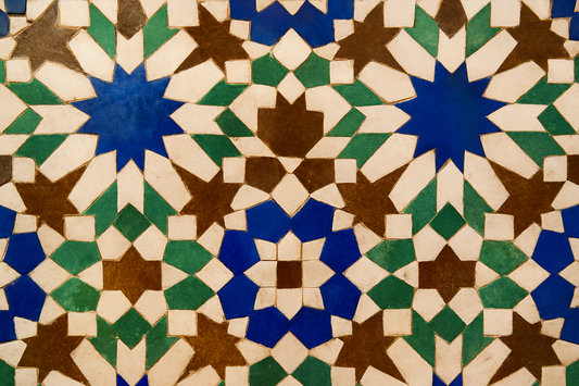 Zellige marocain : quand la géométrie inspire la broderie textile
