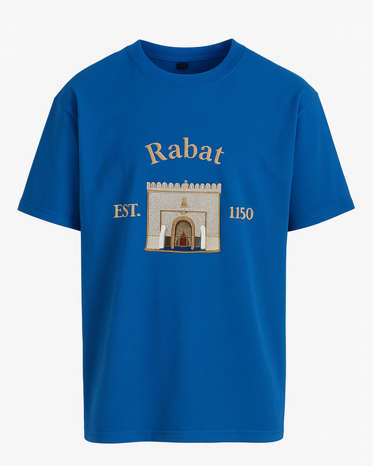 T-shirt unisexe brodé Rabat