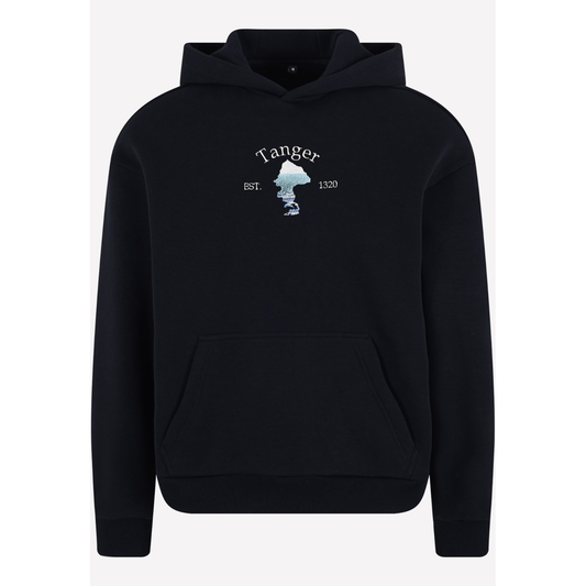 Sweat brodé Tanger – Unisexe, coton bio